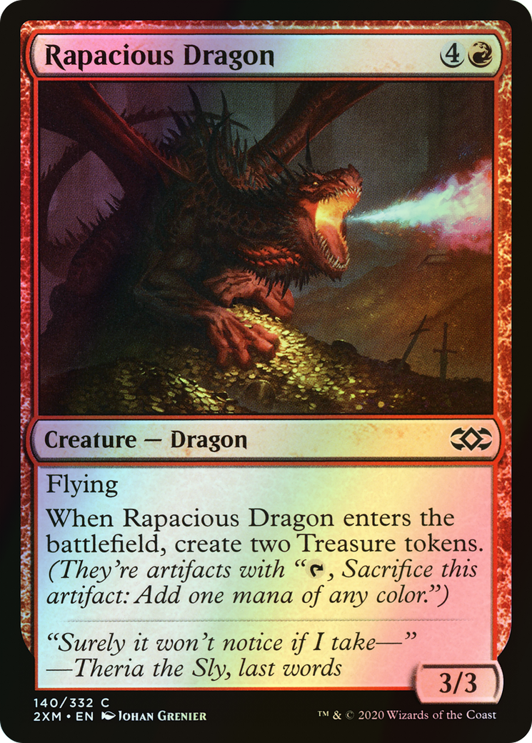 Rapacious Dragon (2XM) #140 [EN/F]
