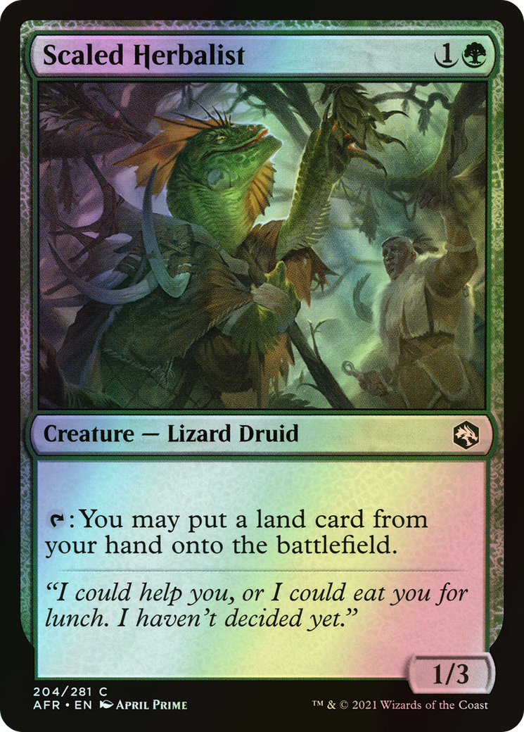 Scaled Herbalist (AFR) #204 [EN/F]
