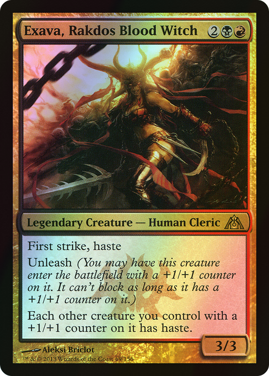 Exava, Rakdos Blood Witch (DGM) #69 [EN/F] s/o