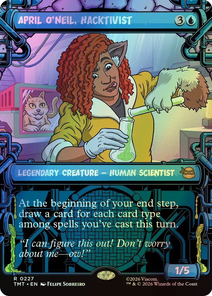 April O'Neil, Hacktivist (TMT) #227 [EN/F]