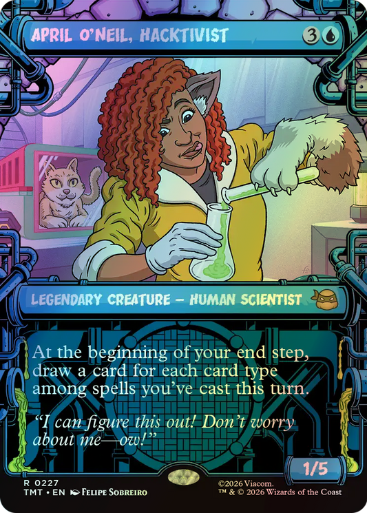 April O'Neil, Hacktivist (TMT) #227 [EN/F]