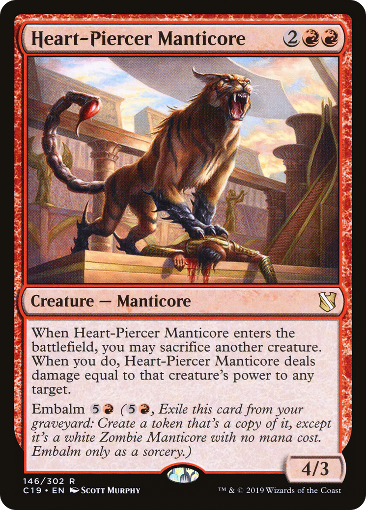 Heart-Piercer Manticore (C19) #146 [EN/N]