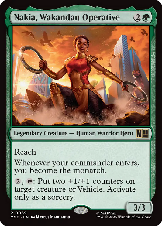 Nakia, Wakandan Operative (MSC) #69 [EN/N]