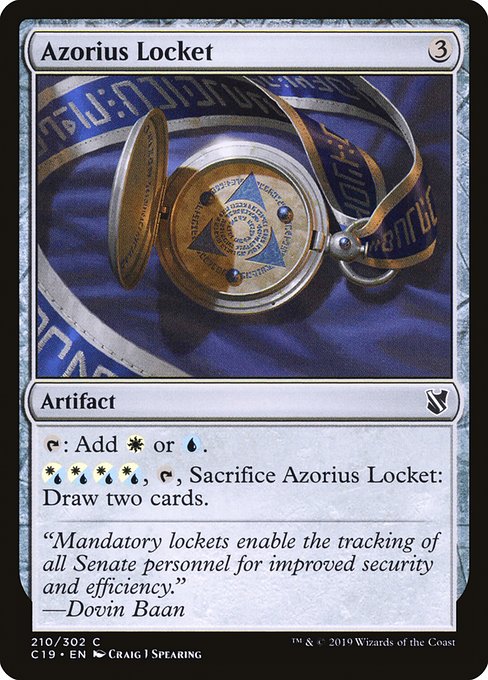 Azorius Locket (C19) #210 [EN/N]