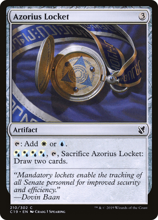 Azorius Locket (C19) #210 [EN/N] s/o