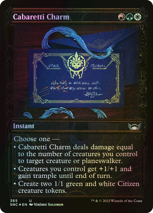 Cabaretti Charm (SNC) #365 [EN/F]