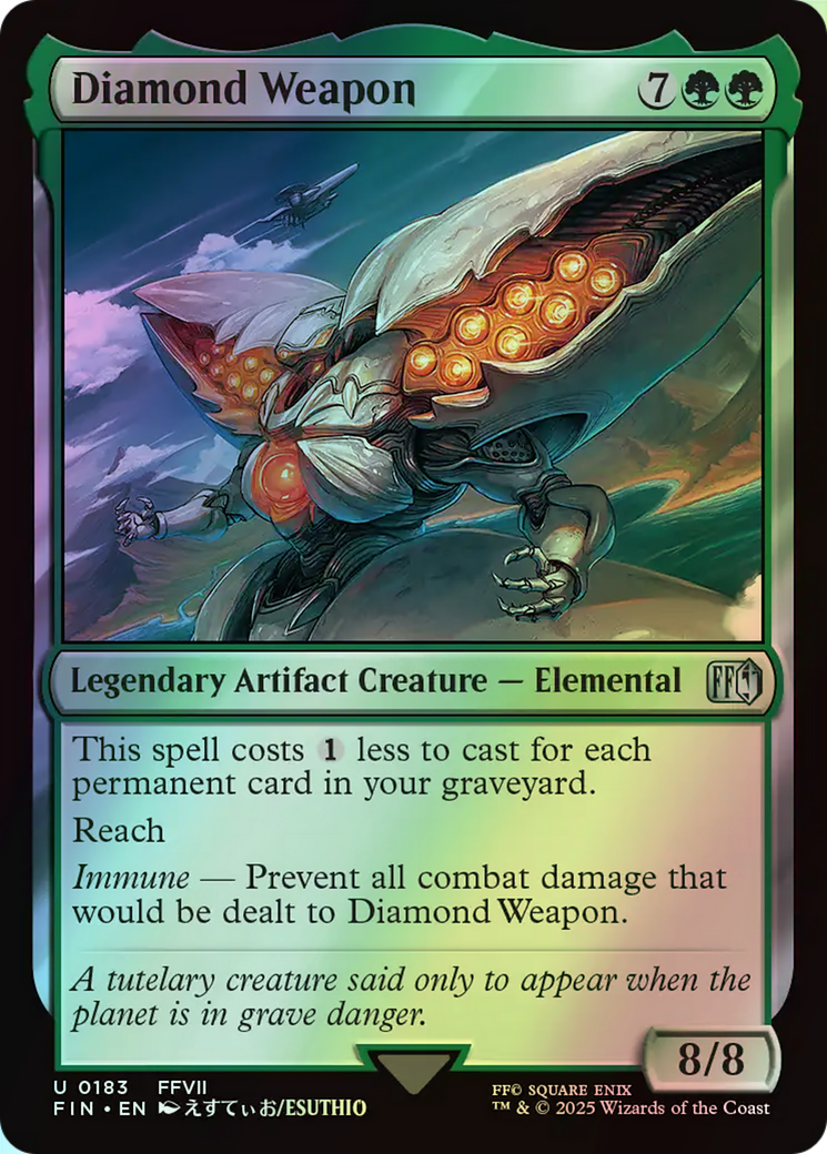 Diamond Weapon (FIN) #183 [EN/F] s/o