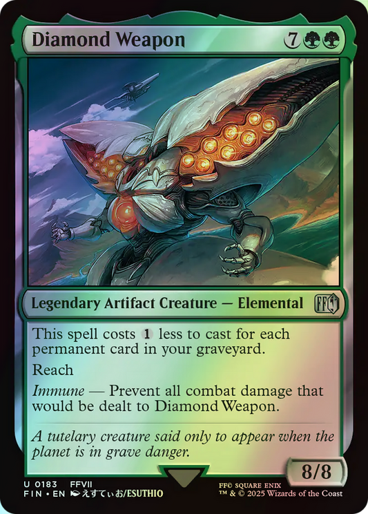 Diamond Weapon (FIN) #183 [EN/F] s/o