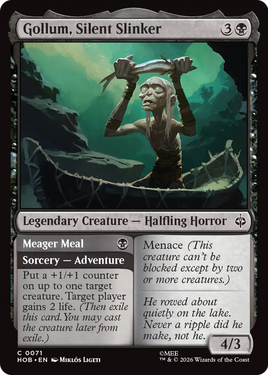 Gollum, Silent Slinker // Meager Meal (HOB) #71 [EN/N]