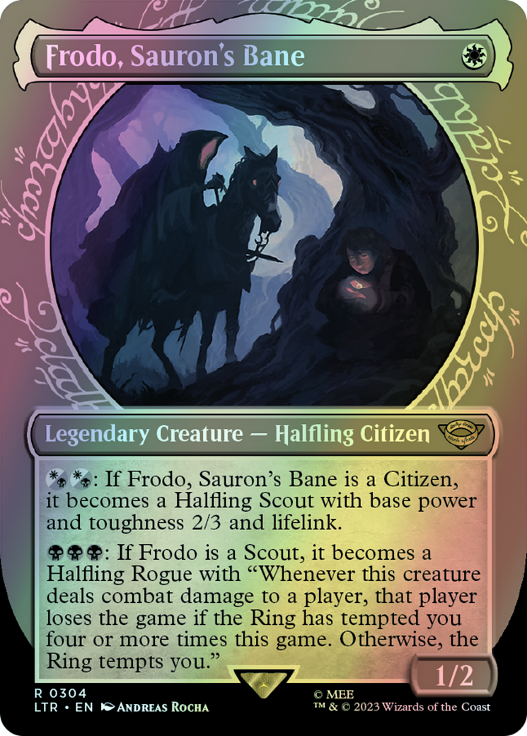 Frodo, Sauron's Bane (LTR) #304 [EN/F] s/o