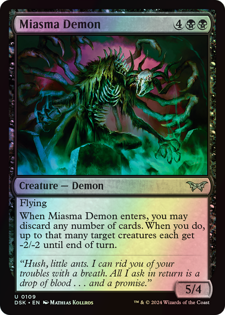 Miasma Demon (DSK) #109 [EN/F] s/o