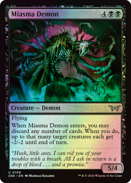 Miasma Demon (DSK) #109 [EN/F] s/o