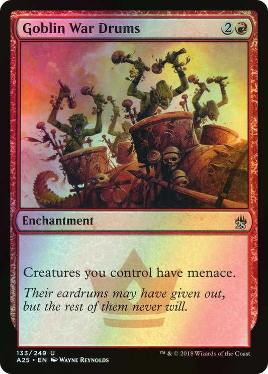 Goblin War Drums (A25) #133 [EN/F] s/o