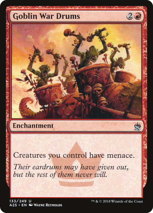 Goblin War Drums (A25) #133 [EN/N] s/o