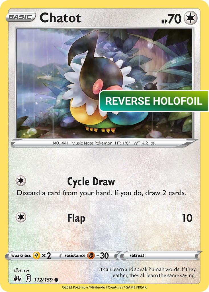 Chatot (CRZ) #112 [EN/R]