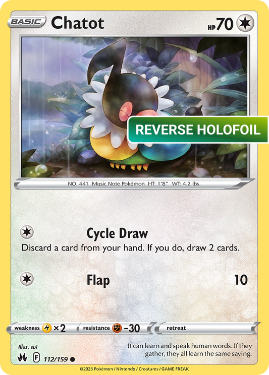 Chatot (CRZ) #112 [EN/R]