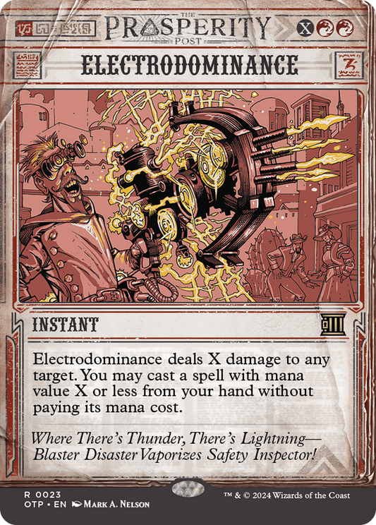 Electrodominance (OTP) #23 [EN/N] s/o