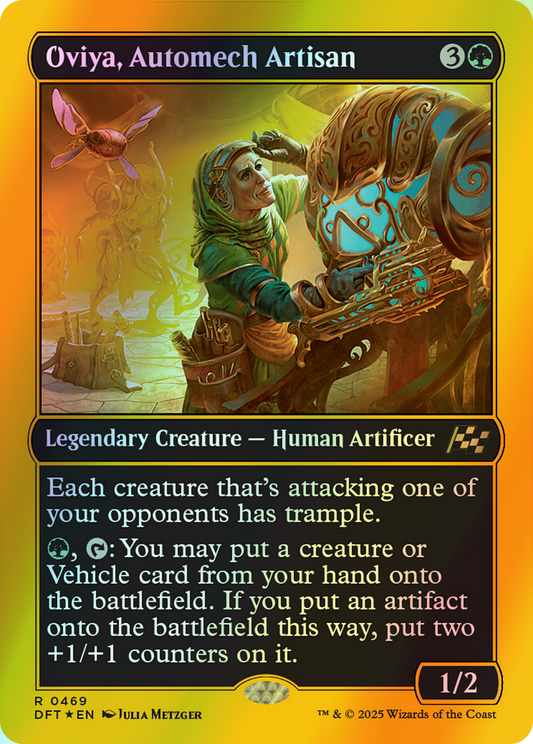 Oviya, Automech Artisan - Firstplace Foil (DFT) #469 [EN/F] s/o