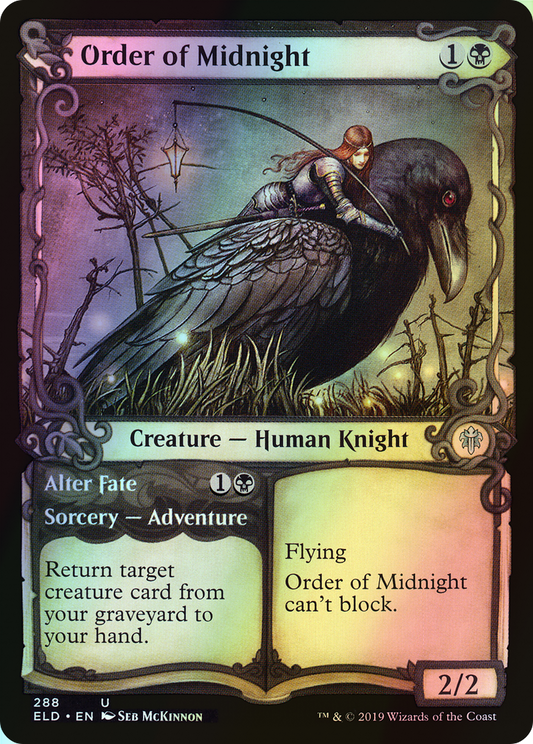 Order of Midnight // Alter Fate (ELD) #288 [EN/F] s/o