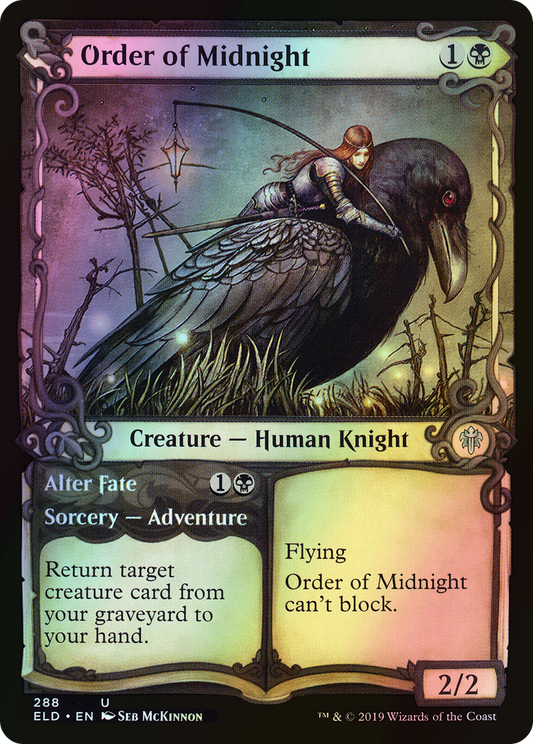 Order of Midnight // Alter Fate (ELD) #288 [EN/F] s/o