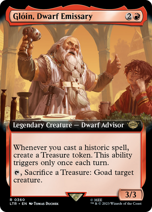 Glóin, Dwarf Emissary (LTR) #360 [EN/N] s/o