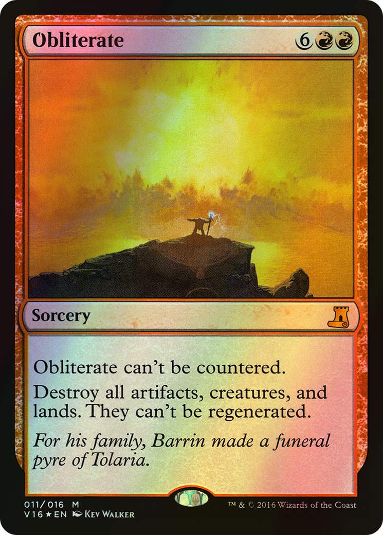Obliterate (V16) #11 [EN/F]
