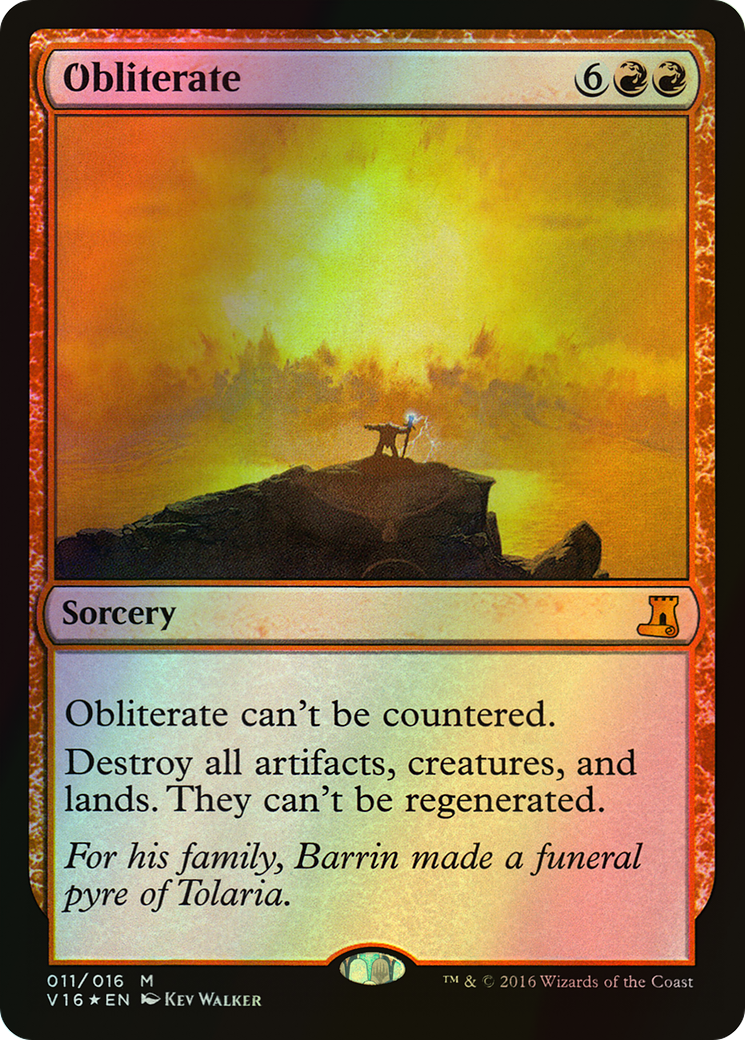 Obliterate (V16) #11 [EN/F]