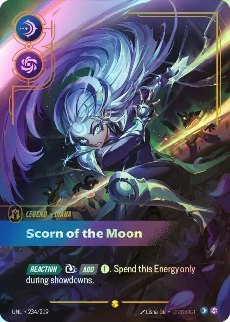 Diana, Scorn of the Moon (Overnumbered) (UNL) #234 [EN/F]
