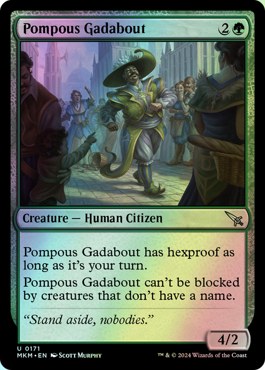 Pompous Gadabout (MKM) #171 [EN/F]