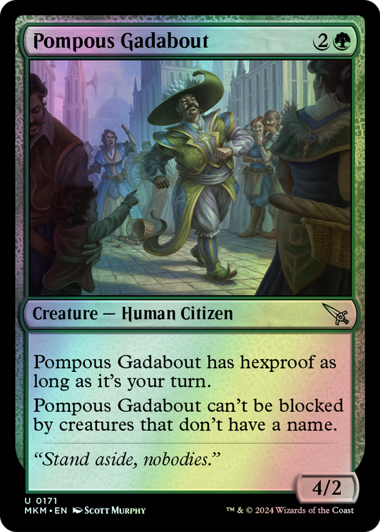 Pompous Gadabout (MKM) #171 [EN/F]