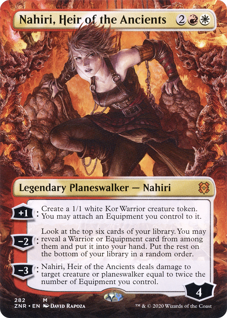 Nahiri, Heir of the Ancients (ZNR) #282 [EN/N] s/o