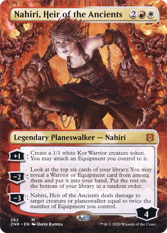 Nahiri, Heir of the Ancients (ZNR) #282 [EN/N] s/o