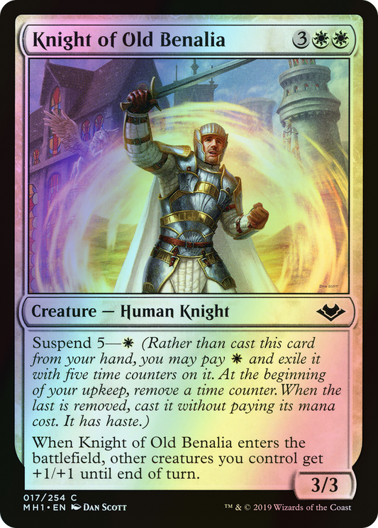 Knight of Old Benalia (MH1) #17 [EN/F]