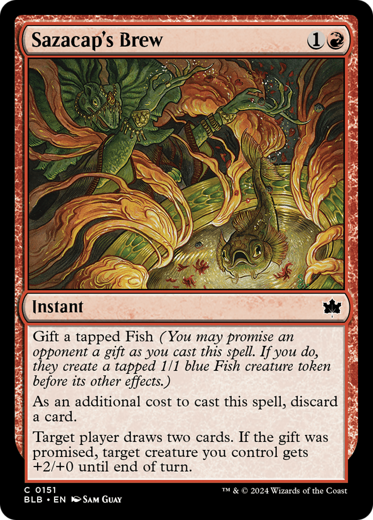 Sazacap's Brew (BLB) #151 [EN/N] s/o