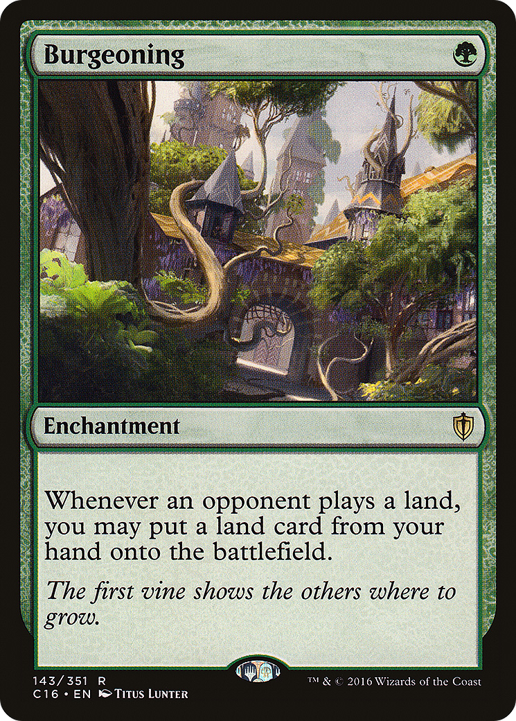 Burgeoning (C16) #143 [EN/N] s/o