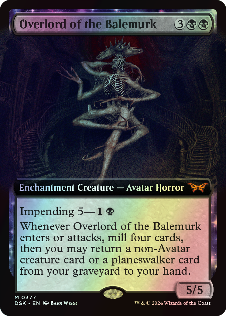 Overlord of the Balemurk (DSK) #377 [EN/F] s/o