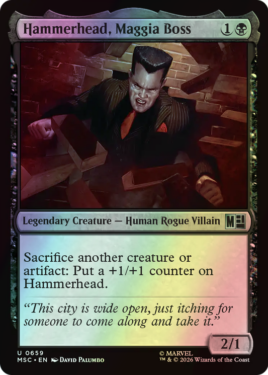 Hammerhead, Maggia Boss (MSC) #659 [EN/F]