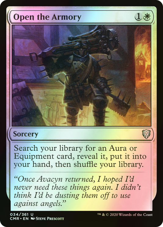 Open the Armory (CMR) #34 [EN/F] s/o