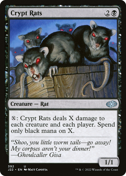 Crypt Rats (J22) #392 [EN/N] s/o