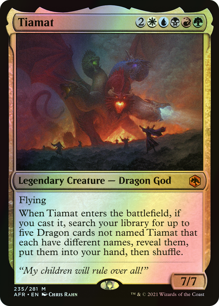 Tiamat (AFR) #235 [EN/F]