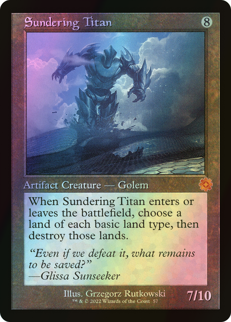 Sundering Titan (BRR) #57 [EN/F]