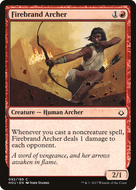 Firebrand Archer (HOU) #92 [EN/N] s/o