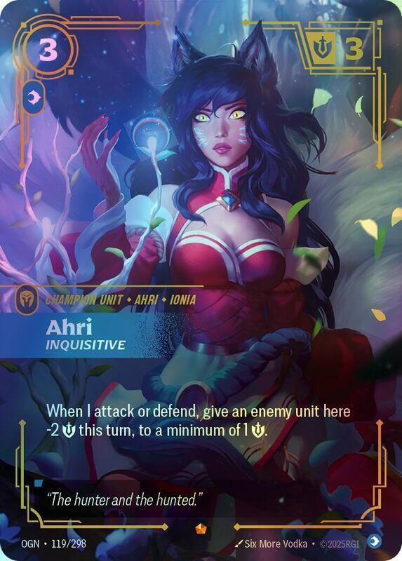 Ahri - Inquisitive (OGN) #119 [EN/F]
