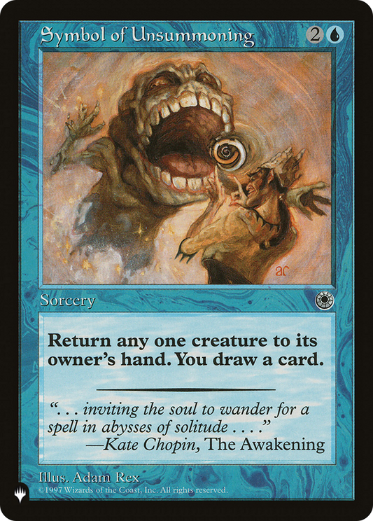 Symbol of Unsummoning (PLST) #POR-70 [EN/N]