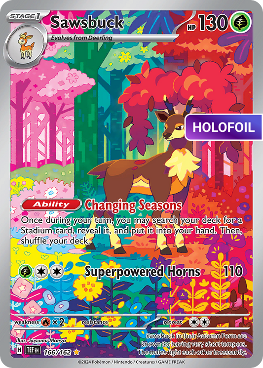 Sawsbuck (TEF) #166 [EN/H] s/o