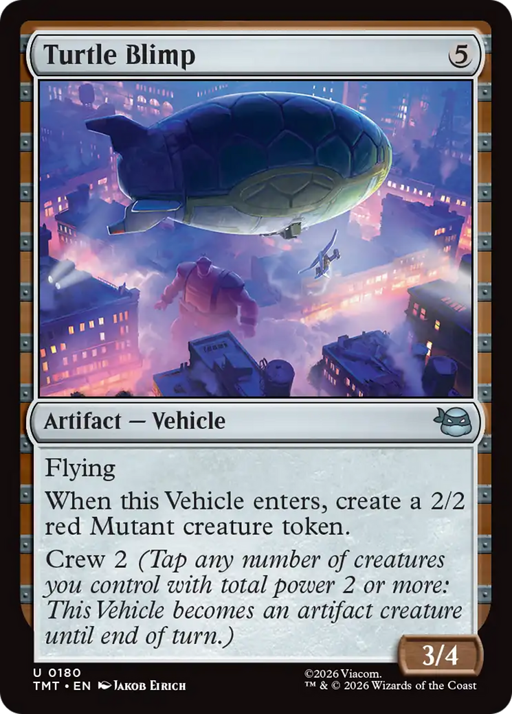 Turtle Blimp (TMT) #180 [EN/N]