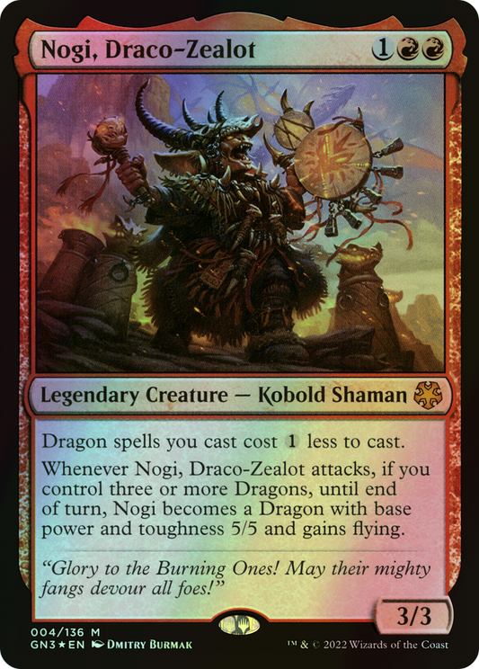 Nogi, Draco-Zealot (GN3) #4 [EN/F]