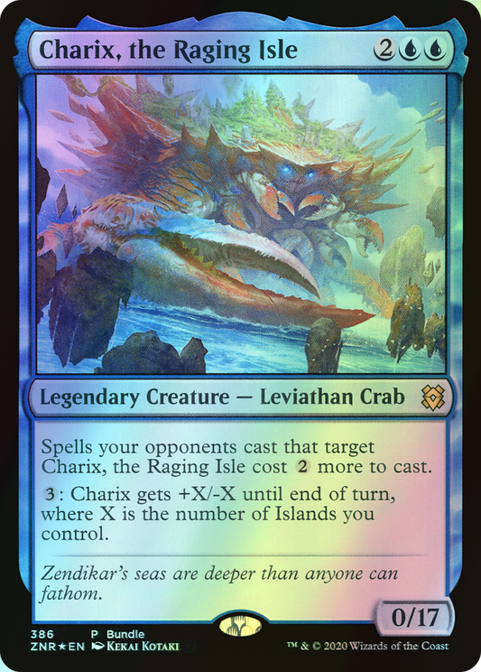 Charix, the Raging Isle (ZNR) #386 [EN/F] s/o