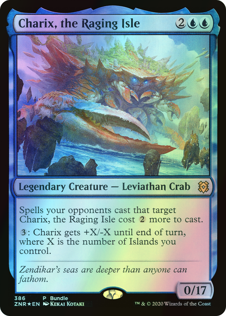 Charix, the Raging Isle (ZNR) #386 [EN/F]