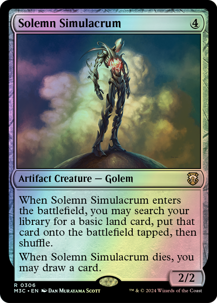 Solemn Simulacrum - Ripple Foil (M3C) #306 [EN/F]